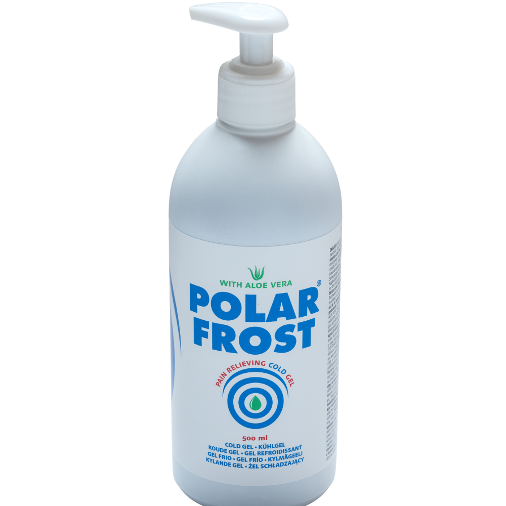 POLAR FROST® Pain Relieving Cold Gel - 500ml Pump Bottle