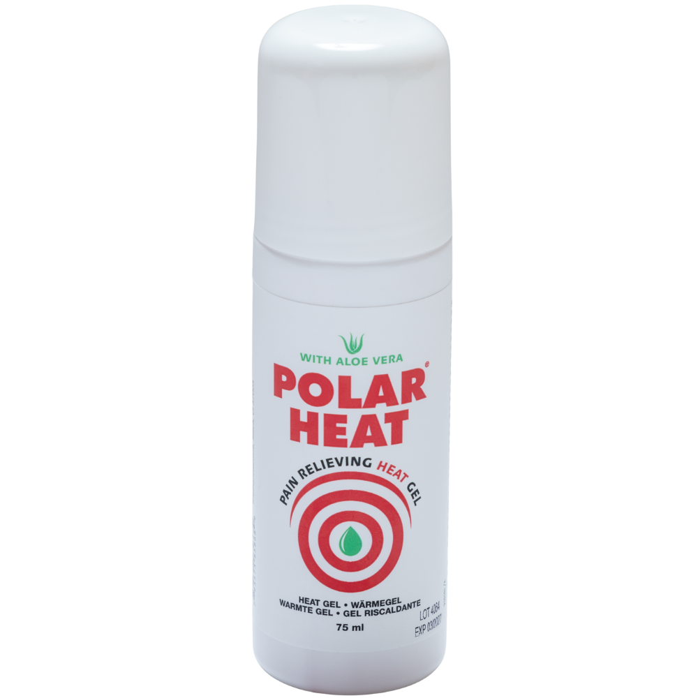 POLAR HEAT® Pain Relieving Heat Gel - 75ml Roll-On