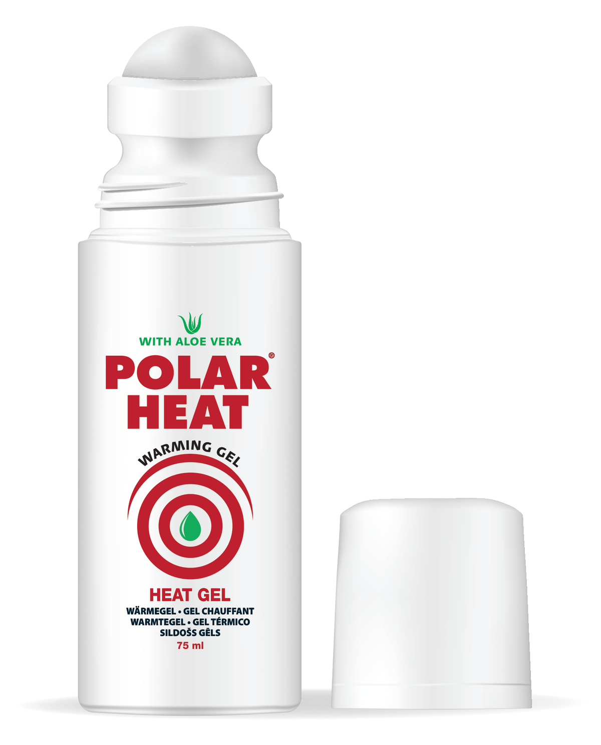 Polar Heat® Roll-On Gel Chauffant Antidouleur – 75 ml