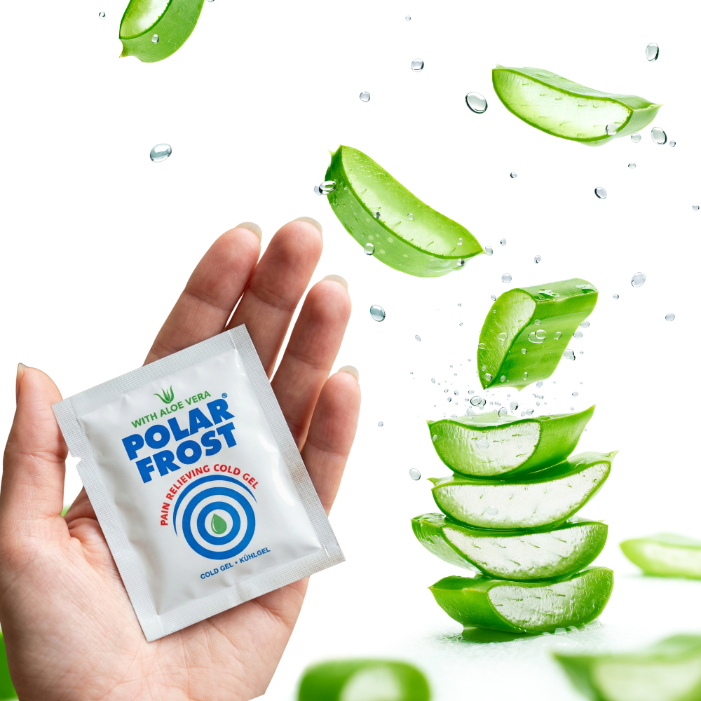 Polar Frost Pain Relieving Cold Gel _ 5g Sachet with Aloe Vera