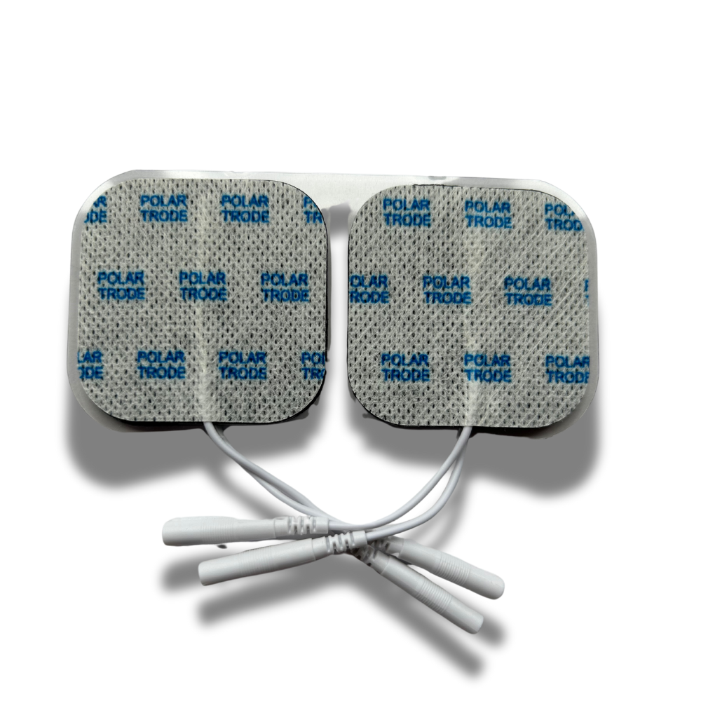 TENS Machine Pads 5x5cm Square Electrode Pads, 4/pk