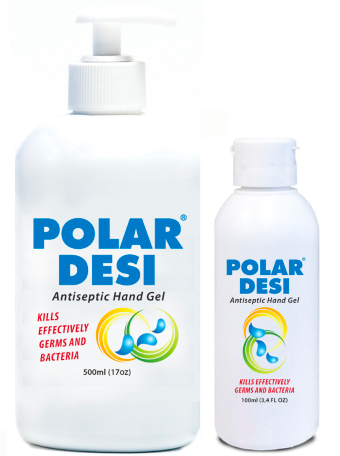 Desinfiointigeeli 100ml - Polar Desi