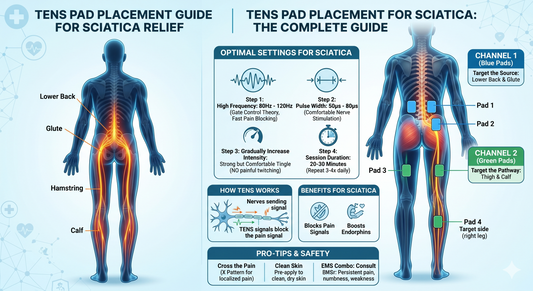 TENS Pad Placement for Sciatica: The Complete Guide to Fast Relief