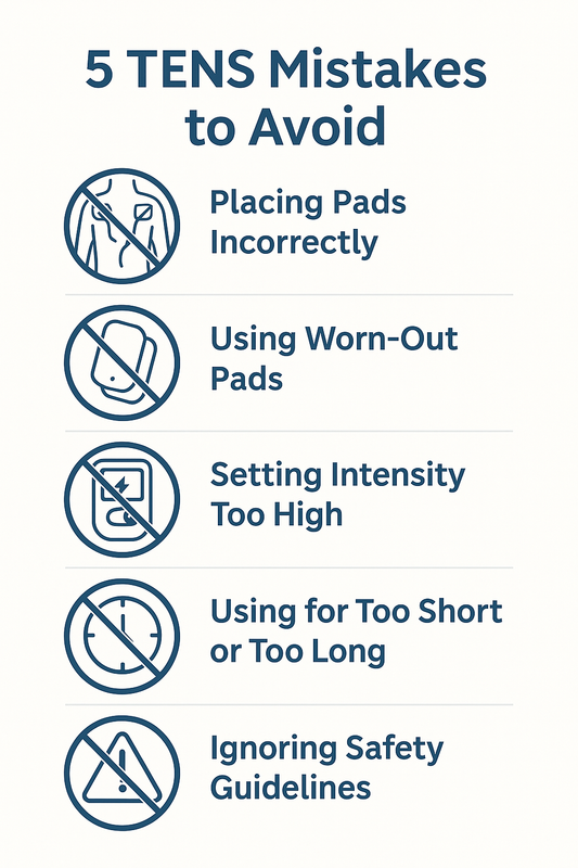 5 Common Mistakes to Avoid When Using TENS Machines
