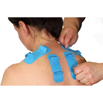 6D Tape with mobilization handles on Shoulders