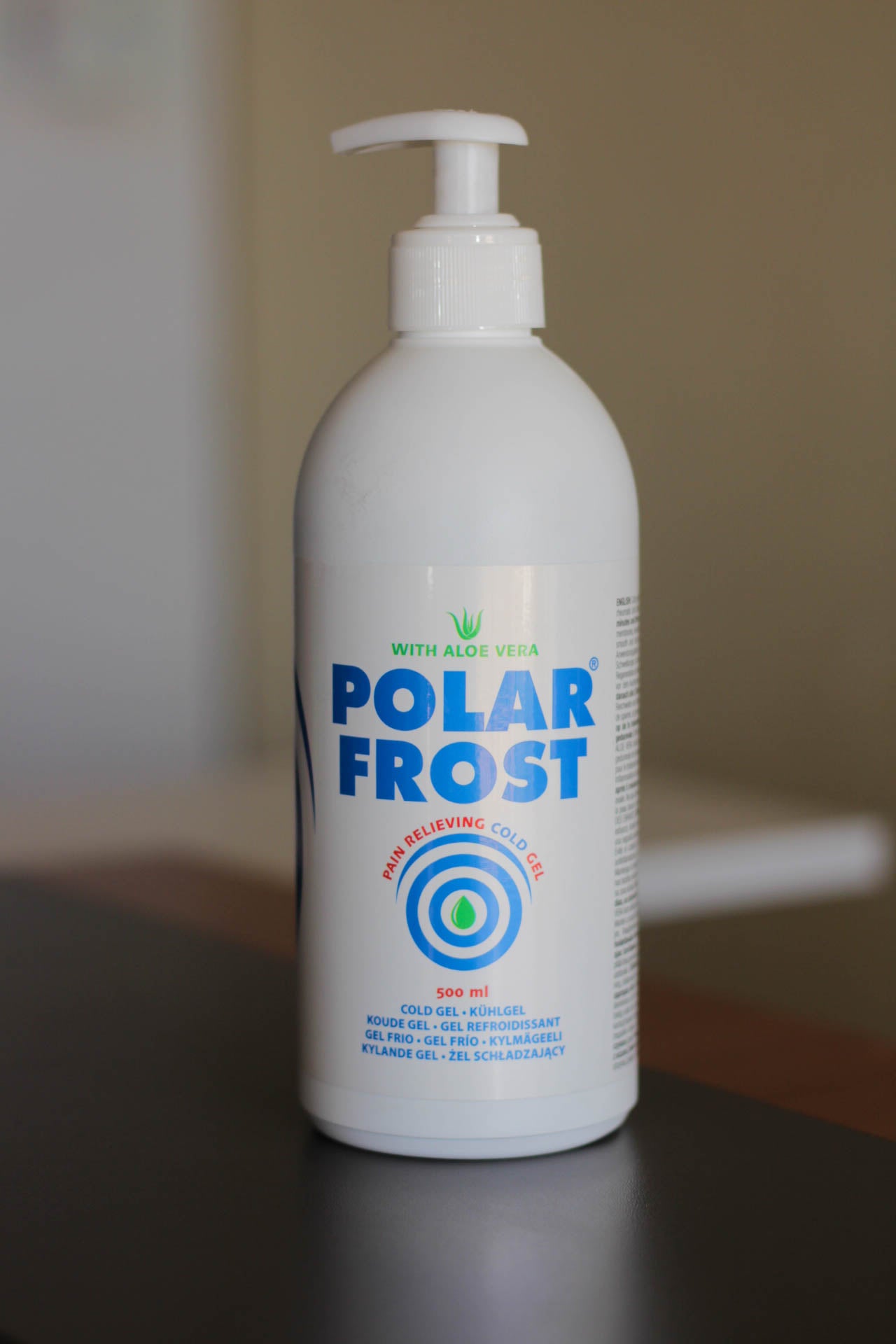 POLAR FROST® Schmerzlinderndes Kältegel – 500-ml-Pumpflasche