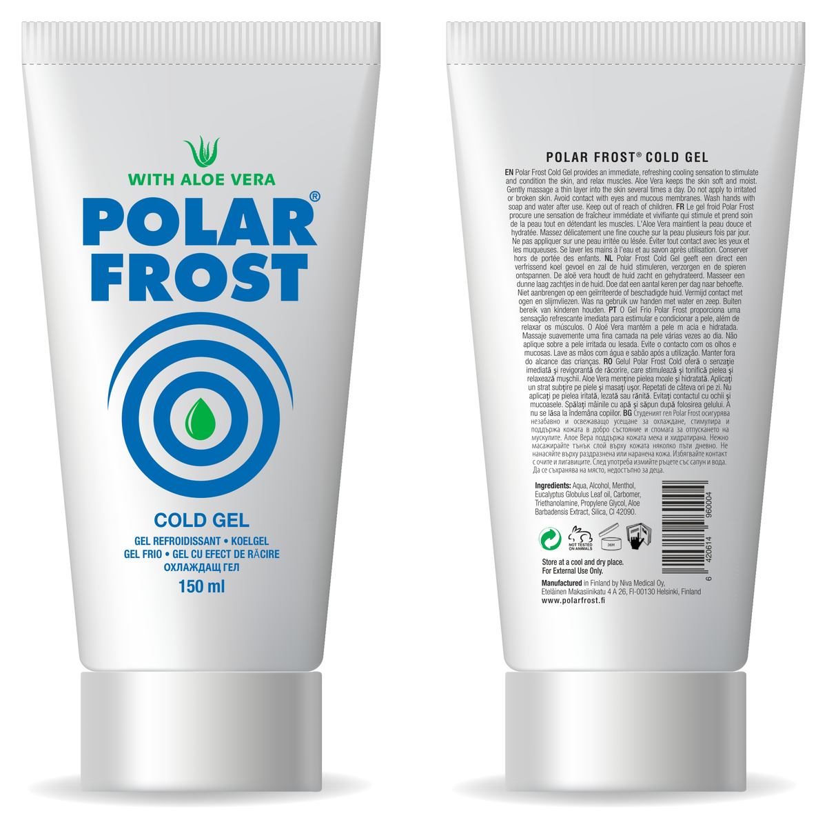 Polar Frost® kivunlievittävä kylmägeelituubi - 150 ml