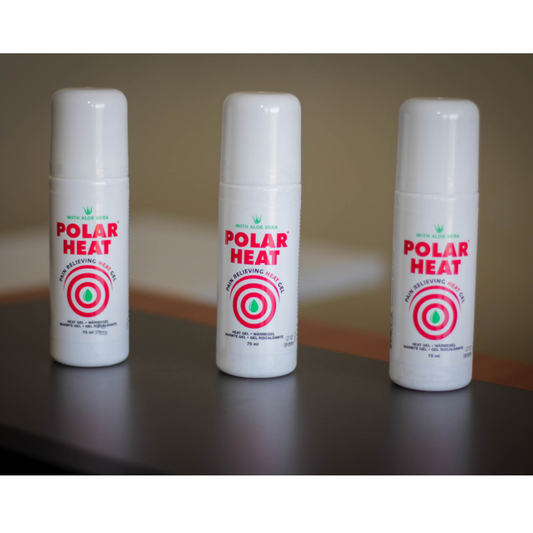 POLAR HEAT® Pain Relieving Heat Gel - 75ml Roll-On